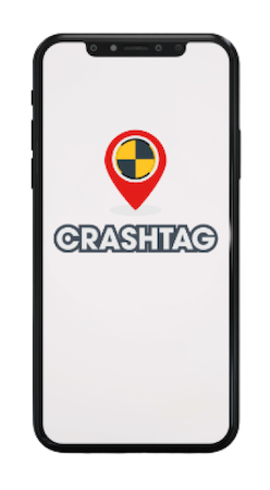 Mobile Phone Image with Crashtag app